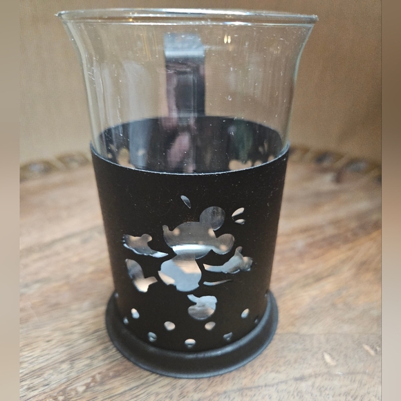 Disney Mickey Mouse Black Cup French Press metal and glass 12 Oz - Picture 4 of 11